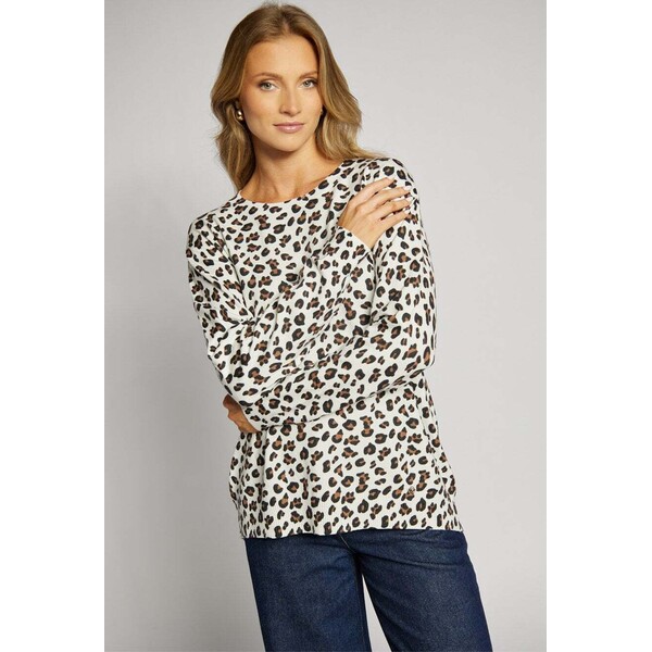Monnari Wzorzysty sweter damski 119380