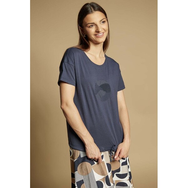 Monnari T-shirt damski z bawełny 116982