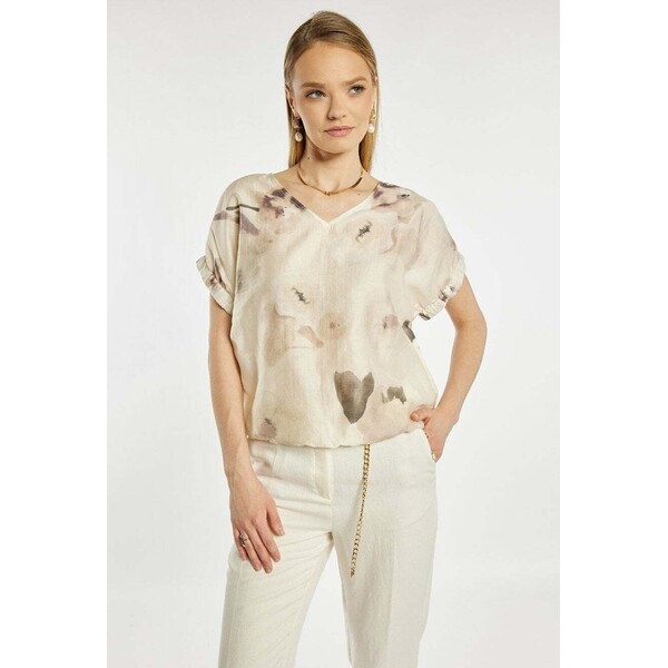 Monnari Elegancka bluzka z wzorem 115542