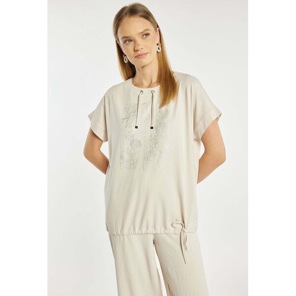 Monnari T-shirt z bawełną 116041