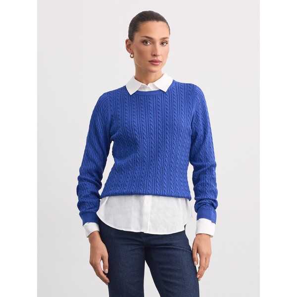 Mohito Sweter z warkoczowym splotem 510LQ-59X