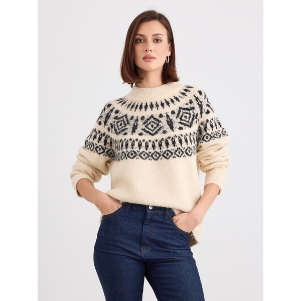 Mohito Sweter z golfem 465LS-02P