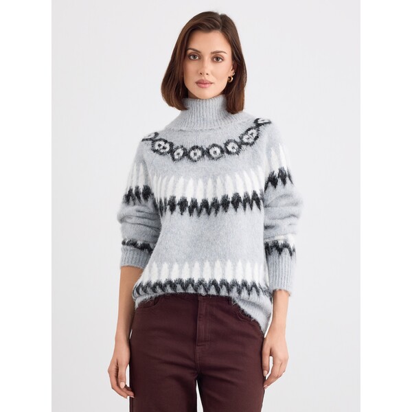 Mohito Sweter z golfem 465LS-09P
