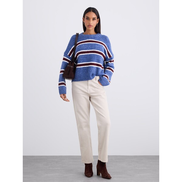 Mohito Sweter w paski 491LQ-95P