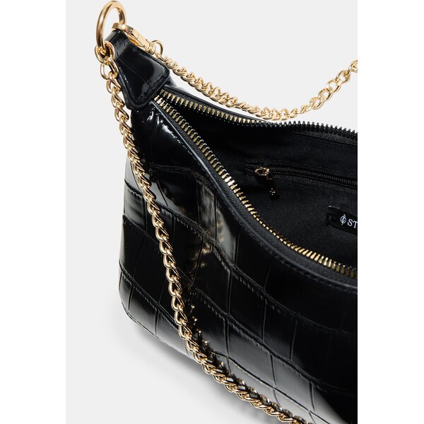 Stradivarius Mini torebka listonoszka z efektem skóry krokodyla 03632201-001