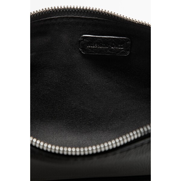 Massimo Dutti Mini torebka na ramię ze skóry 06976606-800