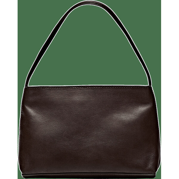 Massimo Dutti Mała torebka na ramię ze skóry nappa 06972647-700