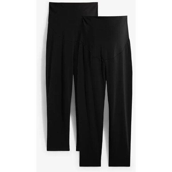 bonprix Legginsy ciążowe rybaczki (2 pary) 1374366860-959706