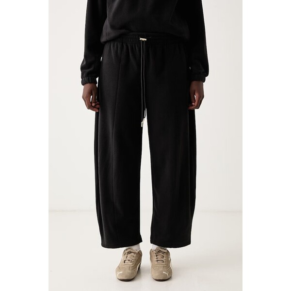 Puma spodnie dresowe damskie HER  czarne high waist 695421