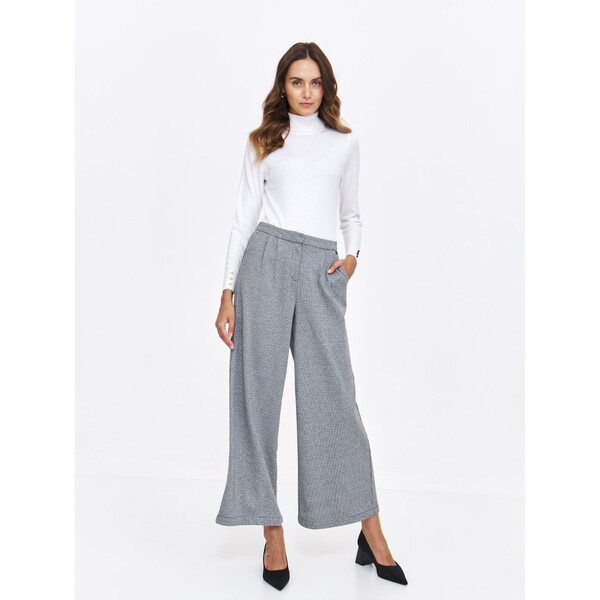 Top Secret Eleganckie spodnie w drobną kratkę TSKW24SPO449699X00