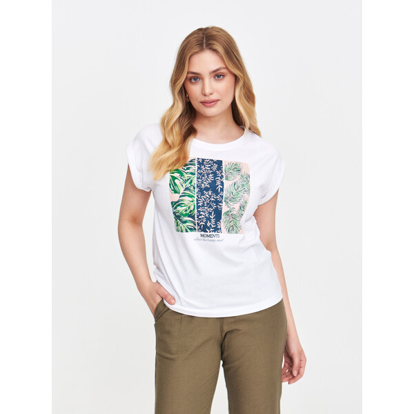 Top Secret T-shirt z ciekawym nadrukiem TSKL25BLK010800P00