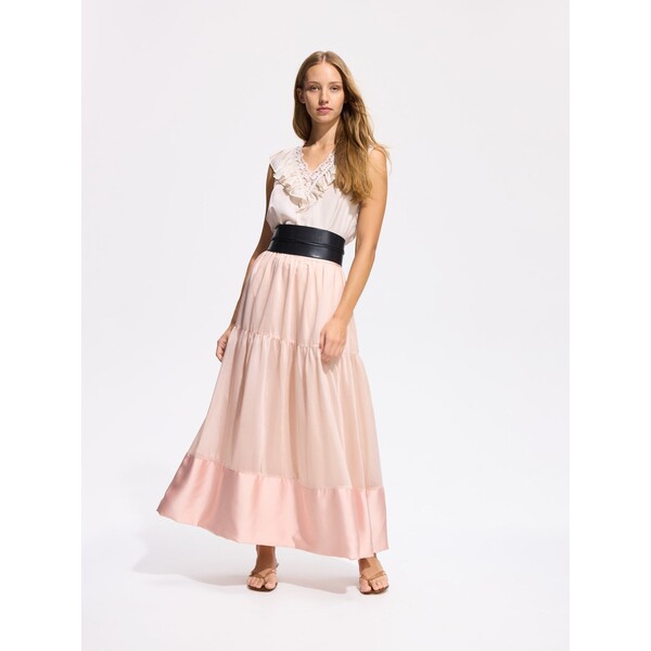 Reserved Spódnica maxi z lyocellem 067KK-03X