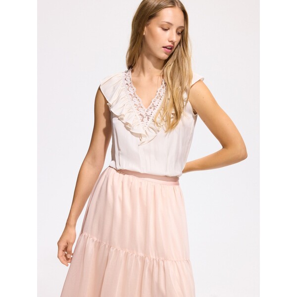 Reserved Spódnica maxi z lyocellem 067KK-03X