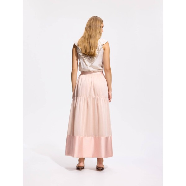 Reserved Spódnica maxi z lyocellem 067KK-03X