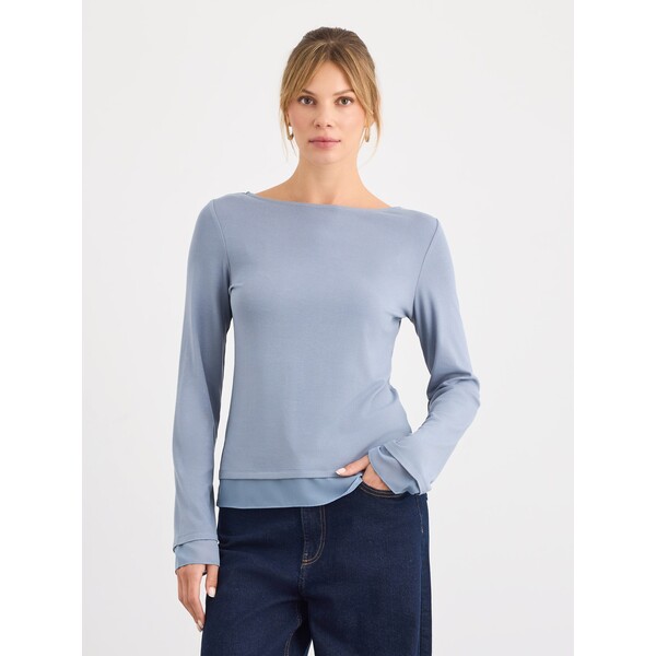 Mohito Dopasowana bluzka 735LA-50X