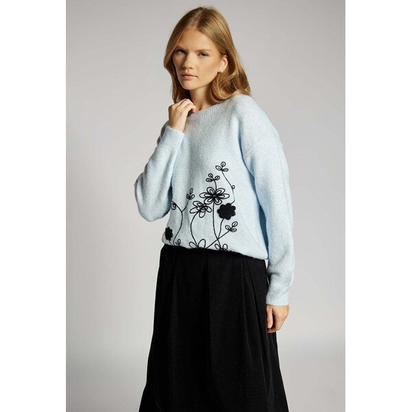 Monnari Sweter ze wzorem 119910