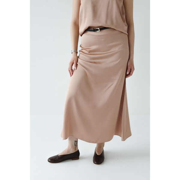 Spódnica midi z wiskozy ecovero & rayon | THEA | ANNA WATRAS 5900000451404