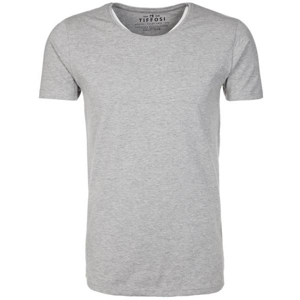 Tiffosi T-shirt basic gris clair TF322O001-C11