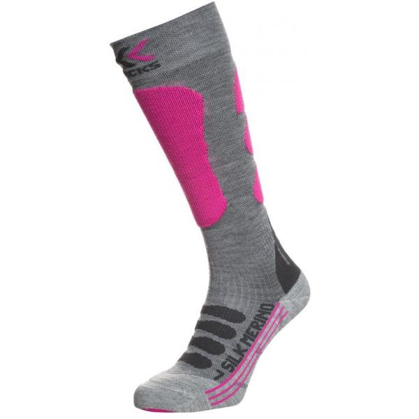 X Socks Skarpety sportowe white/grey/pink XS141J002-A11