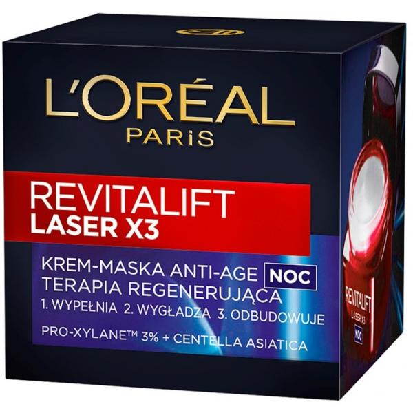 L'Oréal Paris Revitalift Laser X3 Krem-maska Anti-Age terapia regenerująca na 100-AKD878
