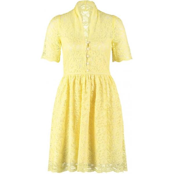 Zetterberg Sukienka letnia lemon ZE021C00W-E11