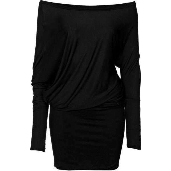 Supertrash WINGDRESS Sukienka z dżerseju black SU521C01Q-802