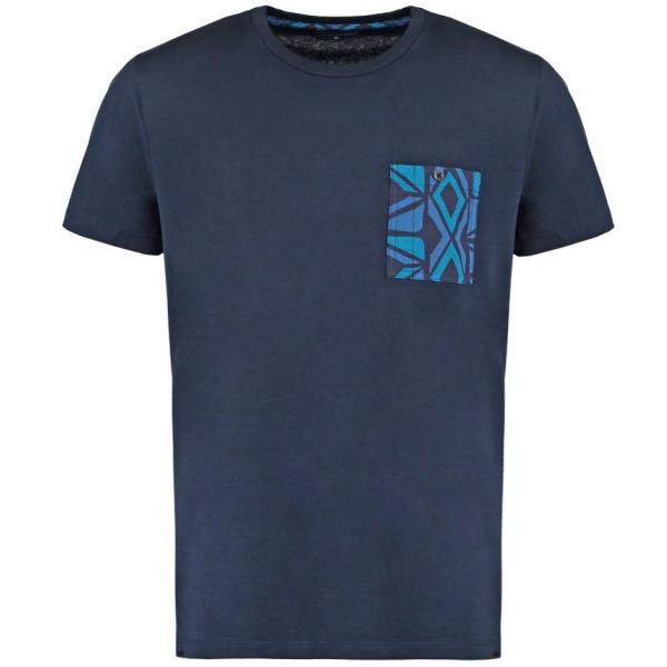 Volcom T-shirt z nadrukiem navy V1922O02Z-K11
