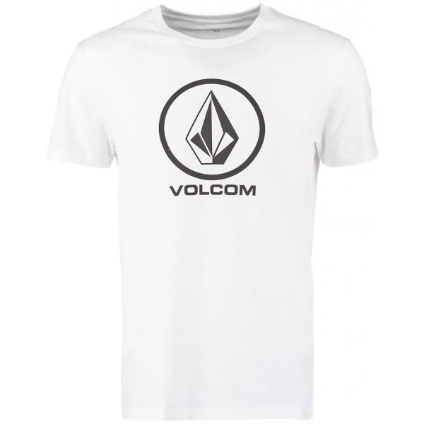Volcom CIRCLE STONE T-shirt z nadrukiem white V1922O02N-A11