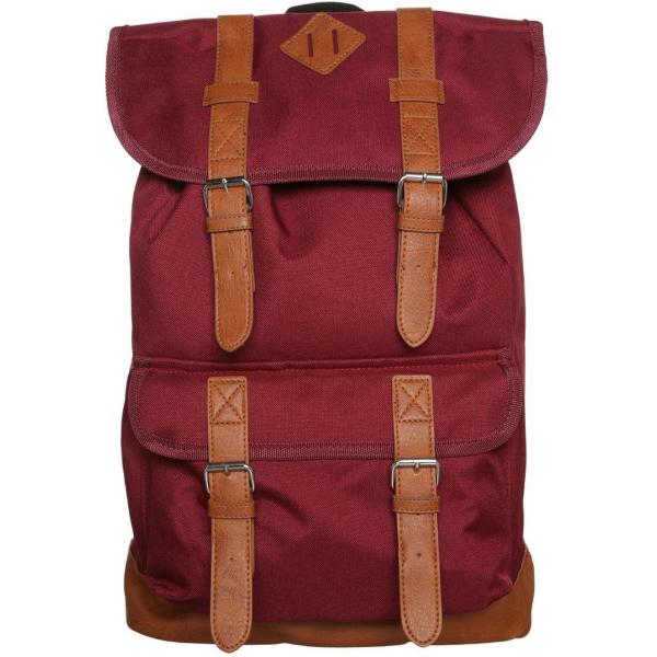 Topman EXPLORER Plecak burgundy TP852H01K-G11