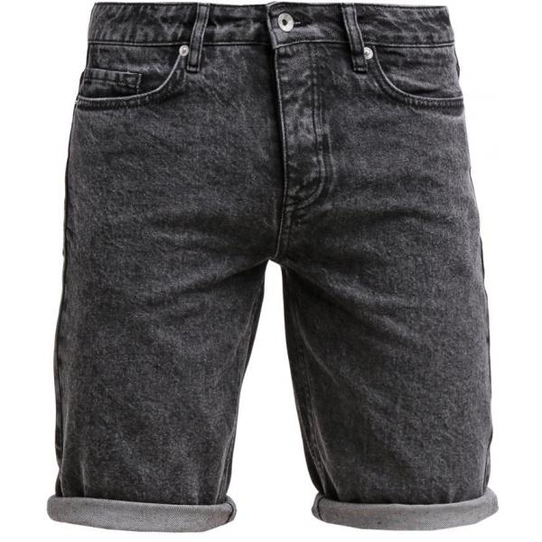 Topman Szorty jeansowe black TP822F00W-Q11