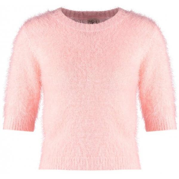 Yumi EYELASH Sweter pink YU121I020-J11
