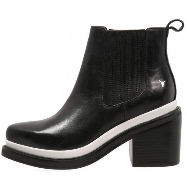 Windsor Smith WADE Ankle boot black/white WS011N008-Q11