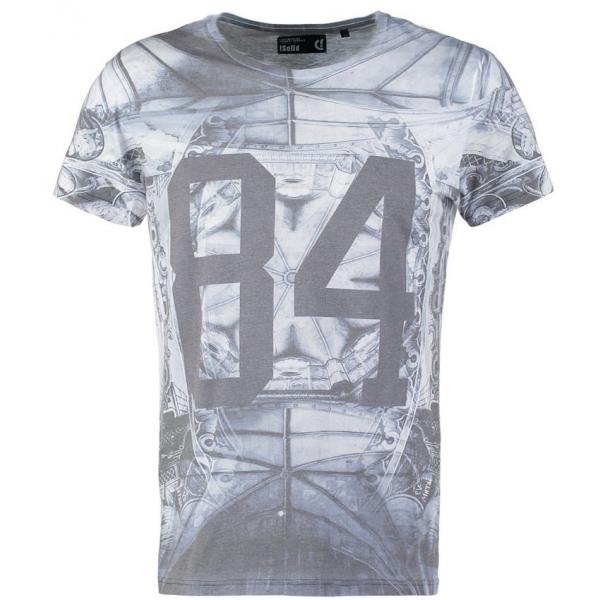 Solid RUFFIN T-shirt z nadrukiem white SO422O01P-A11