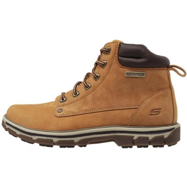 Skechers SEGMENT Botki sznurowane wheat SK112D00C-O11