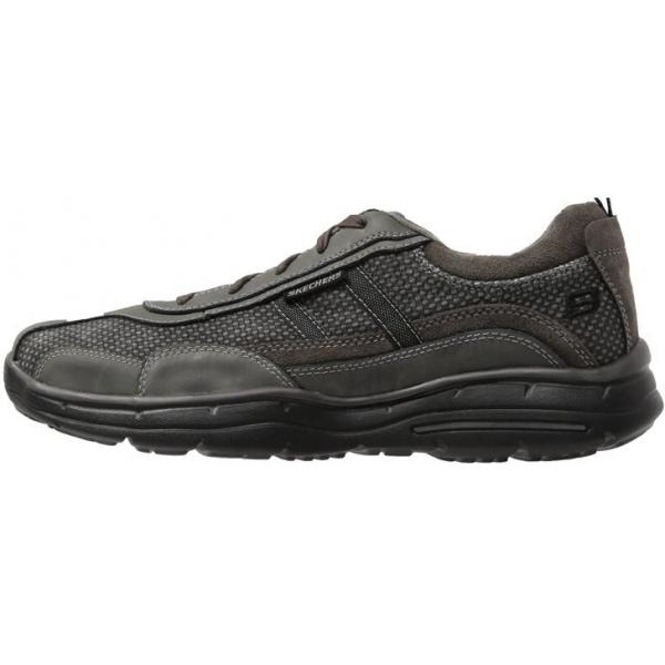 Skechers GLIDES STATUS Tenisówki i Trampki charcoal SK112B02F-C11