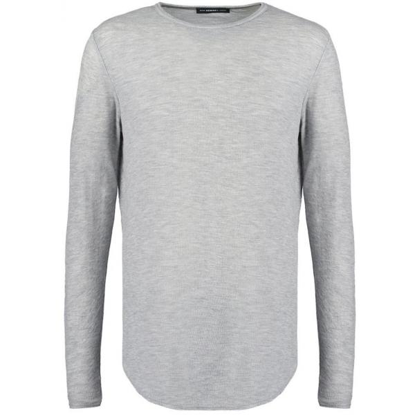 Selected Homme SHXFLORENCE Bluzka z długim rękawem medium grey melange SE622O086-C11