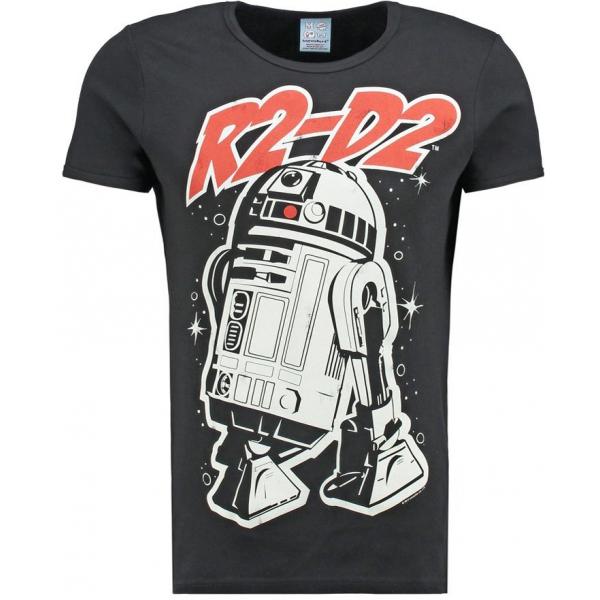 LOGOSHIRT STAR WARS R2-D2 T-shirt z nadrukiem schwarz S3422O04T-Q11