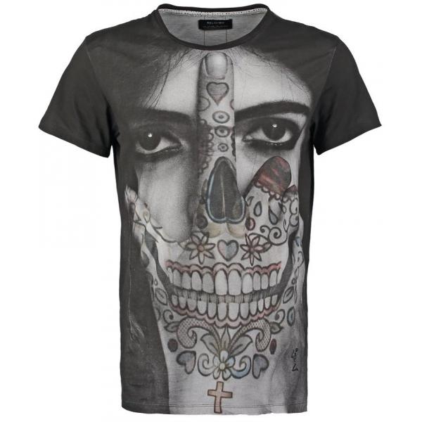 Religion RAPTURE T-shirt z nadrukiem white/black R1922O02E-Q11