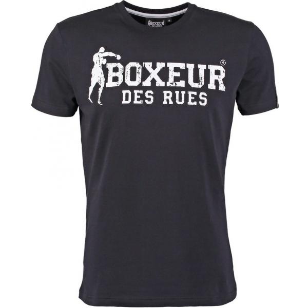 Boxeur Des Rues T-shirt z nadrukiem black R0122O00B-Q11