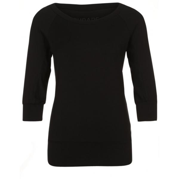 Curare Yogawear Bluzka z długim rękawem black CY541D002-Q11