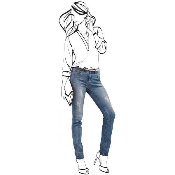 Tchibo Spodnie dżinsowe »Slim Fit« 400070300
