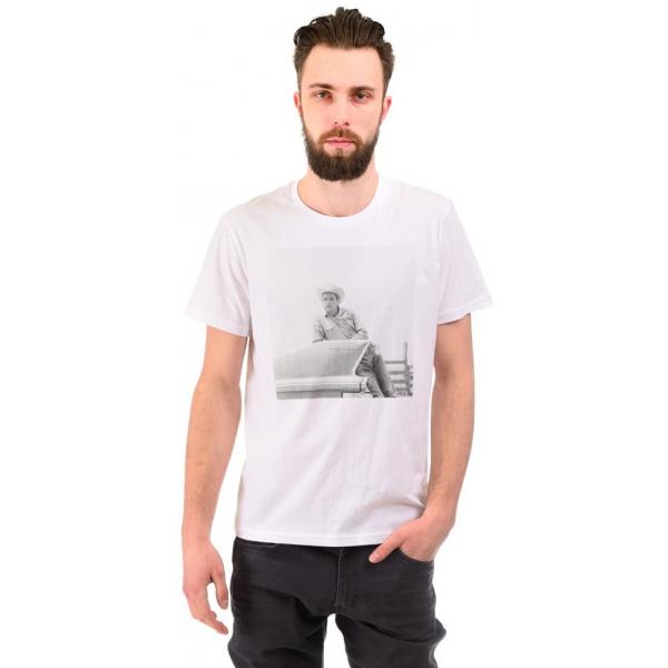 T-shirt Wrangler S/S Originals Tee White W7952FK12