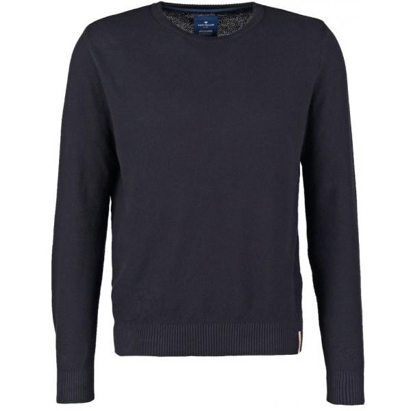 Tom Tailor Sweter knitted navy TO222Q020-K11