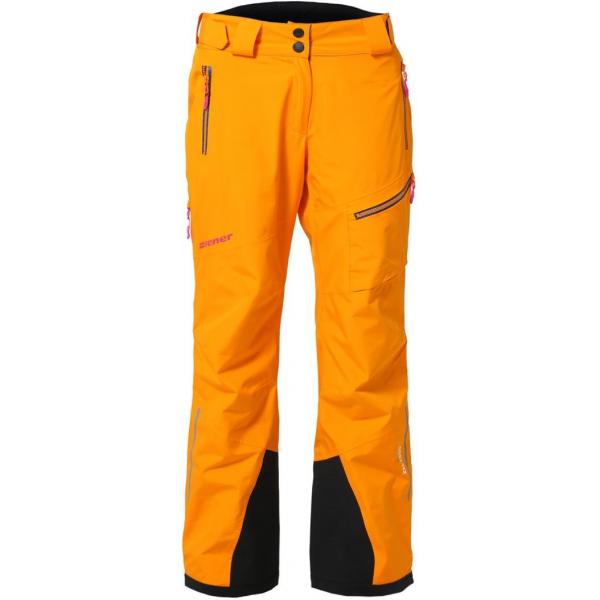 Ziener TALU Spodnie narciarskie orange hot Z1041E00E-H11