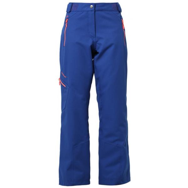 Ziener TULLIE Spodnie narciarskie vista blue/signal peach Z1041E009-K11