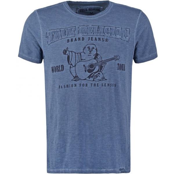 True Religion T-shirt z nadrukiem mood indigo TR122O01M-C12