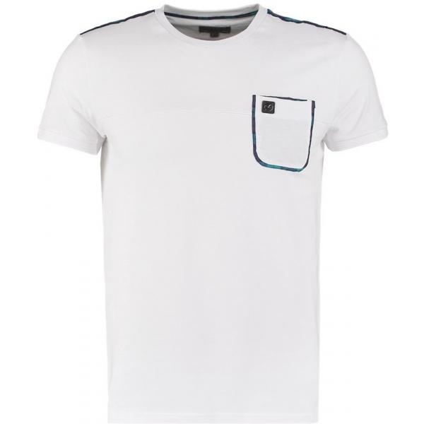 Voi Jeans HAMILTON T-shirt z nadrukiem white VJ122O00S-A11