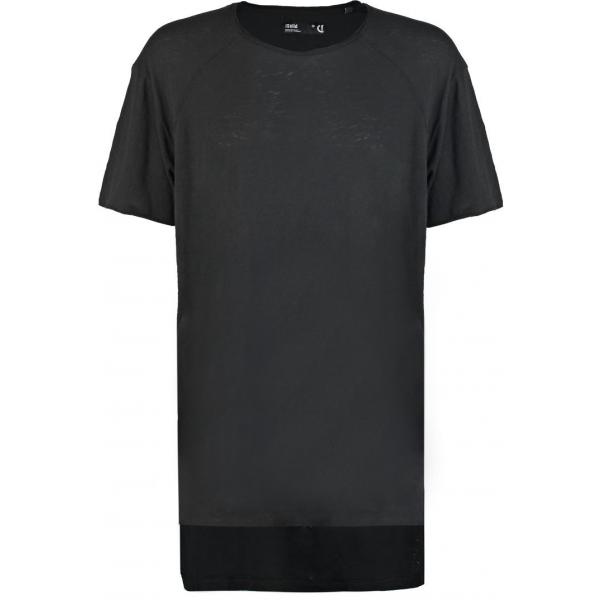 Solid ADAM T-shirt z nadrukiem black SO422O02B-Q11