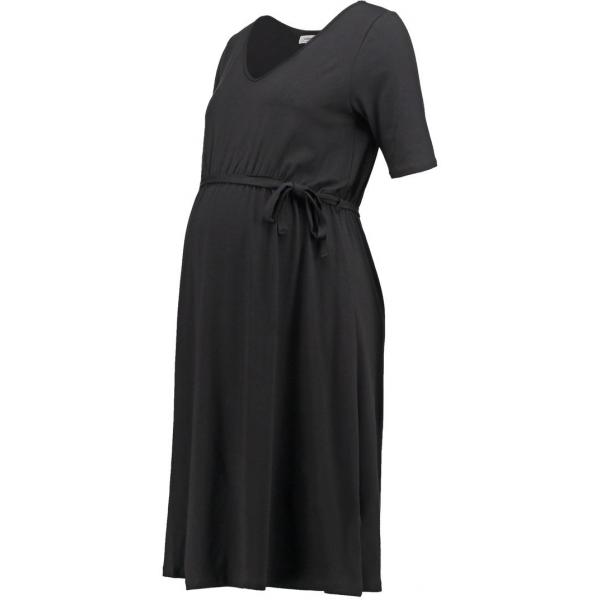 Zalando Essentials Maternity Sukienka z dżerseju black ZX029FA02-Q11
