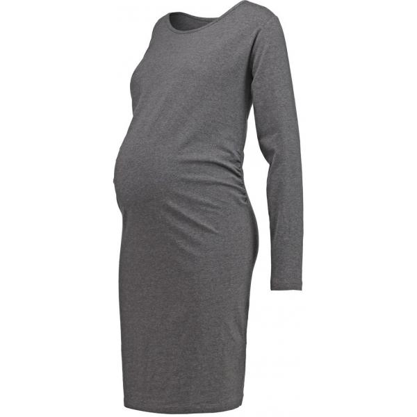 Zalando Essentials Maternity Sukienka z dżerseju dark grey melange ZX029FA01-C11